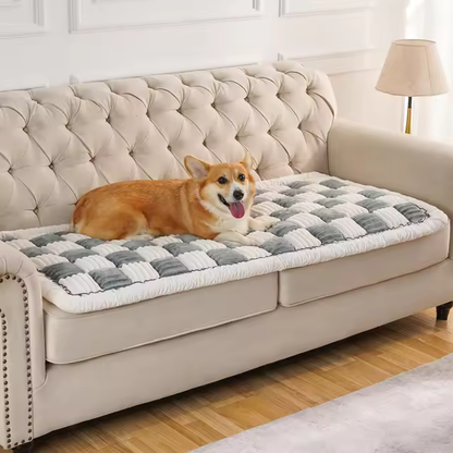 Plaid Pet Couch Cover