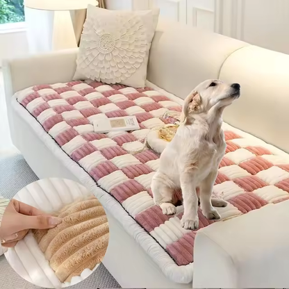 Plaid Pet Couch Cover